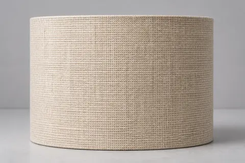 Minh họa cho “Bề mặt”: a woven linen shade with clearly visible fibers.
