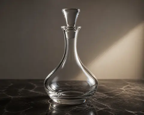 Minh họa cho “phản xạ gương có kiểm soát”: Glass highlights define shape without blowing out.