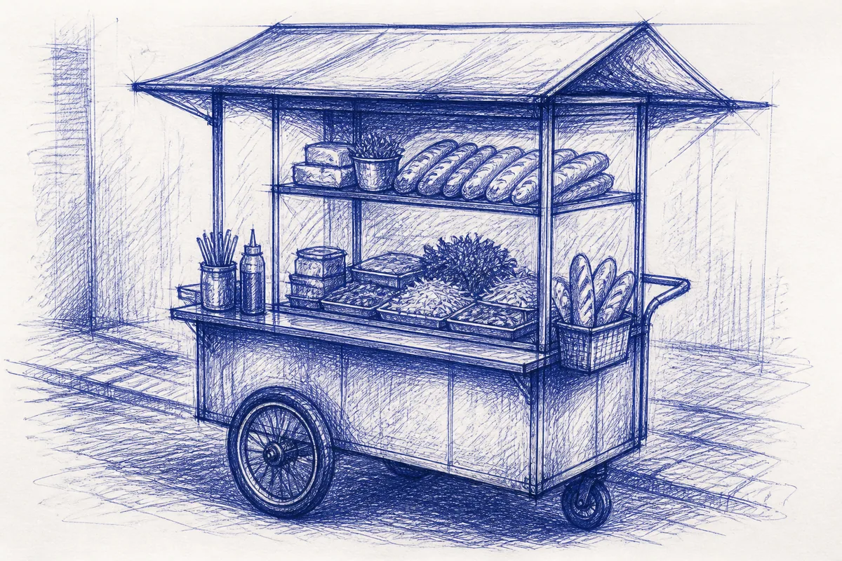 Ballpoint Pen Sketch: kết quả tạo bởi ChatGPT.