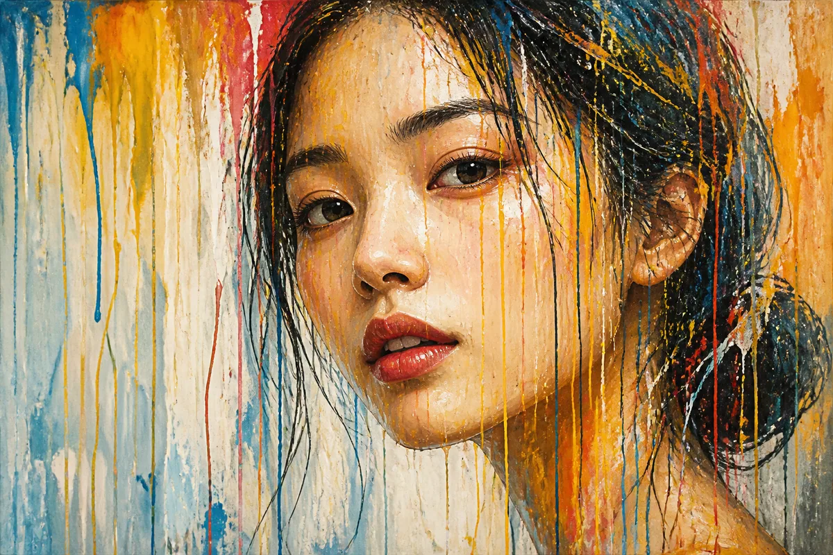 Dripping Paint: kết quả tạo bởi ChatGPT.