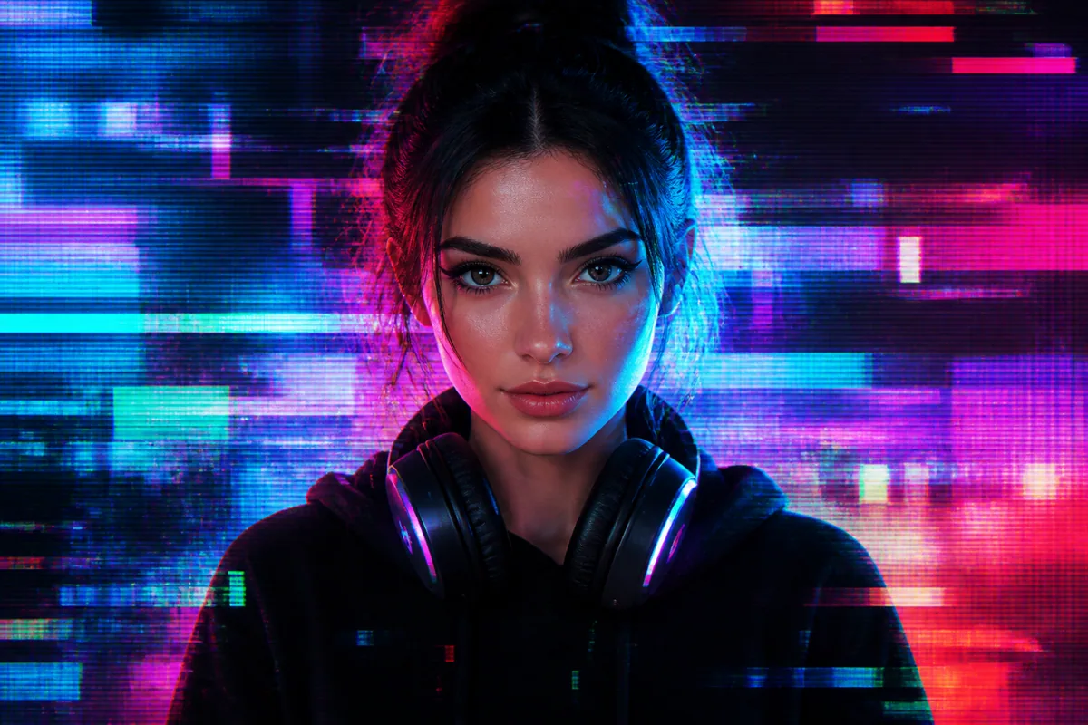 Glitch Art: kết quả tạo bởi ChatGPT.