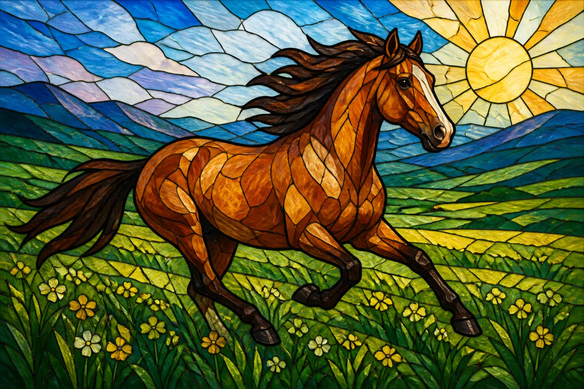 Stained Glass: kết quả tạo bởi ChatGPT.