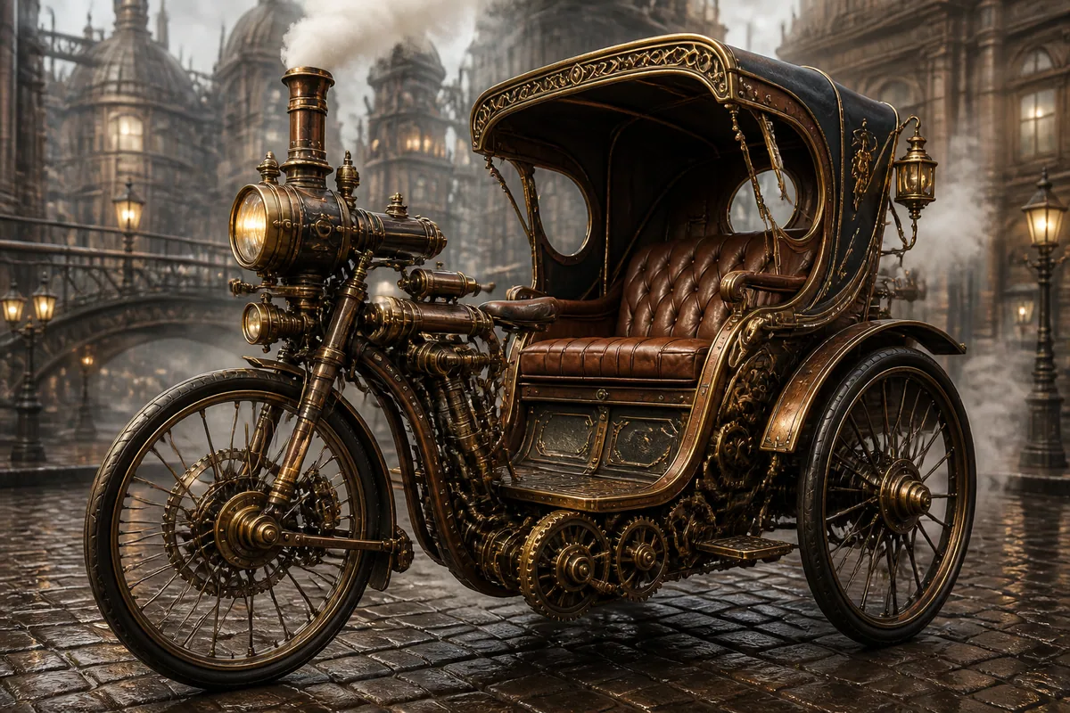 Steampunk: kết quả tạo bởi ChatGPT.