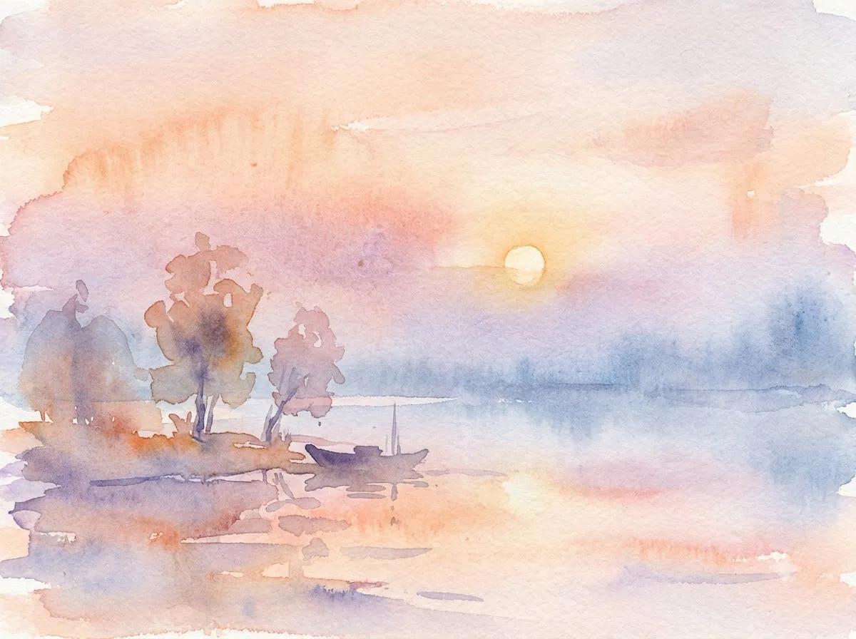 Watercolor: kết quả tạo bởi Gemini.